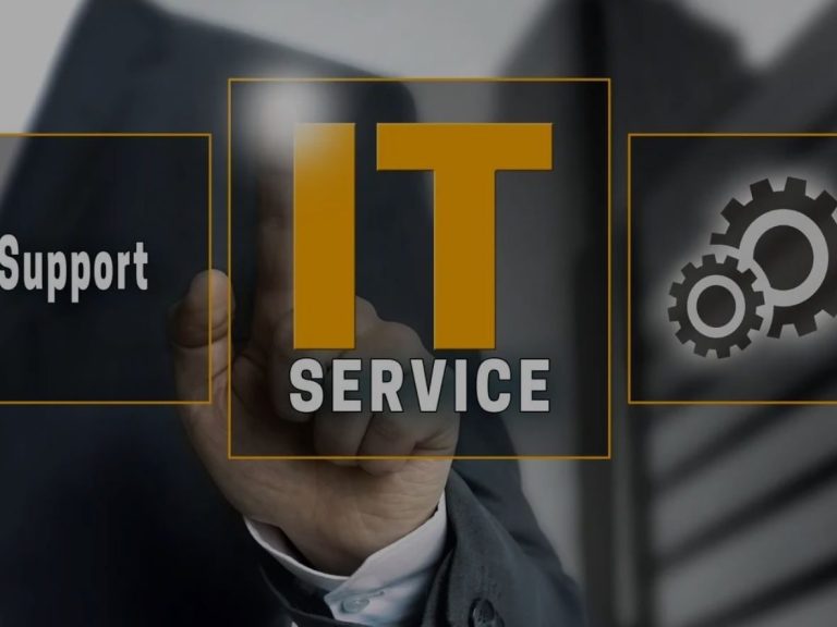 A professional collaborating on various IT tasks, representing comprehensive IT services and support.